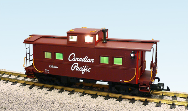 CANADIAN PACIFIC CENTER CUPOLA CABOOSE BROWN/RED END