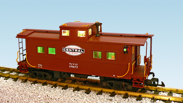 NYC CENTER CUPOLA CABOOSE BROWN