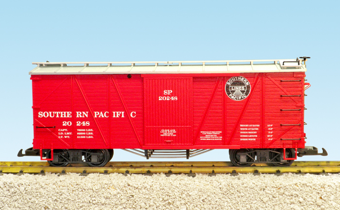 SOUTHERN PACIFIC OUTSIDE BRACED BC RED/SILVER