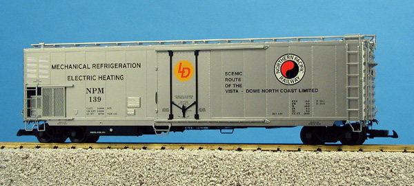 NORTHERN PACIFIC 50 REEFER CAR SILVER