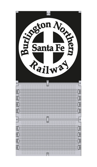 BNSF SIDE PANEL FOR R17178