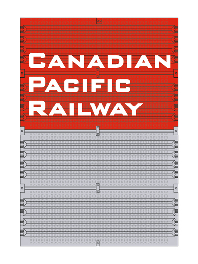 CP RAILWAY SIDE PANEL FOR R17181