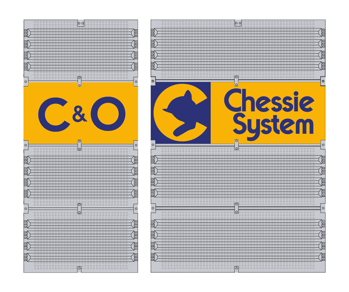 C&O CHESSIE SIDE PANEL FOR R17193 (2)