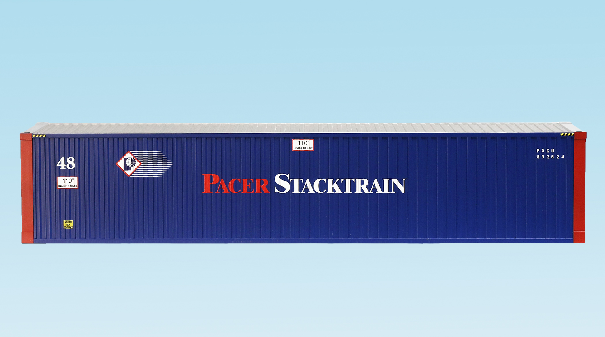 PACER STACKTRAIN 48 CONTAINER CORRUGATED SIDES