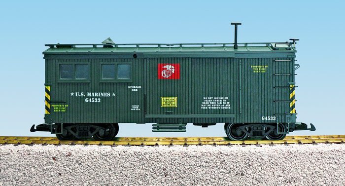 USMC STORAGE CAR - GREEN