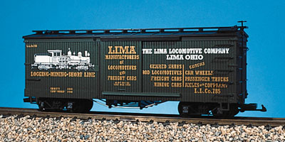 LIMA LOCOMOTIVE CO #785 GREEN/BLACK