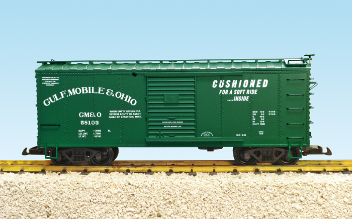 GM&O STEEL BOX CAR #58101 GREEN