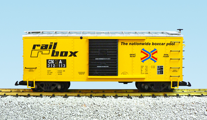 R19100C - RAIL BOX CN YELLOW/SILVER