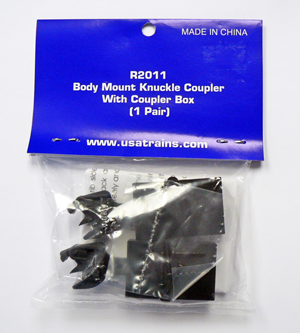 BODY MOUNT KNUCKLE COUPLER W/COUPLER BOX (1 PAIR)