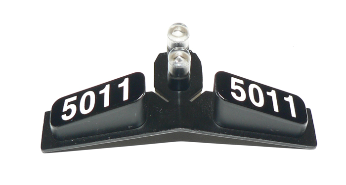 GP30 NO. PLATE-REAR(SPECIFY