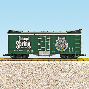 SIMULATED WOOD REFRIGERATOR CARS