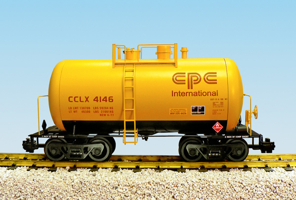 CPC INTERNATIONAL 29 BEER CAN TANK YELLOW