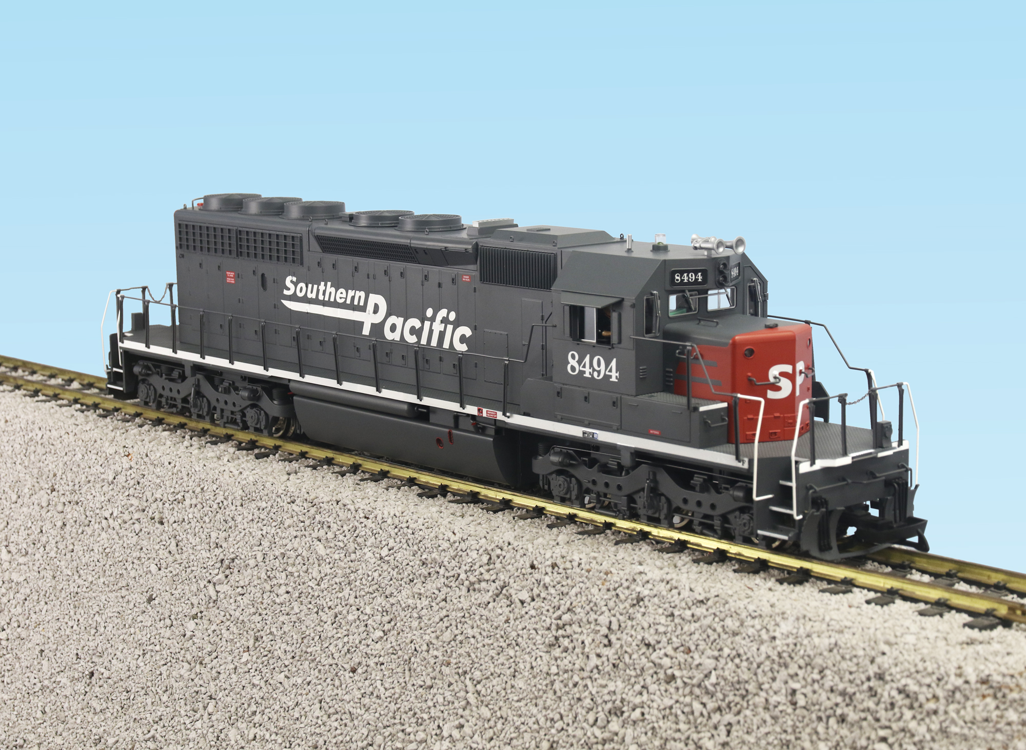 SOUTHERN PACIFIC SD40-2 GRAY/RED