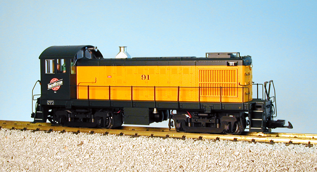 C&NW ALCO S4 YELLOW/GREEN